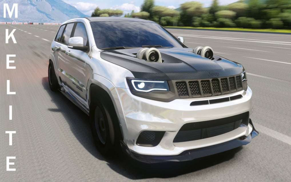 Jeep Grand Cherokee SRT Trackhawk Twin Turbo DRAG BUILD | HIGH HP | MkElite Exclusive (FREE)